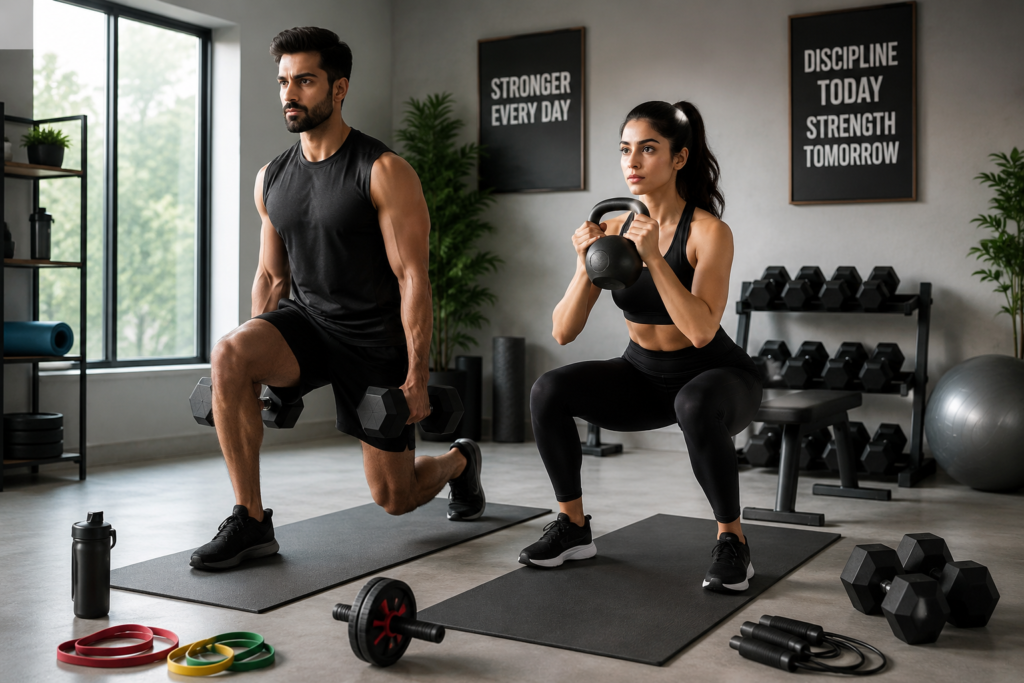 Fitness products for home workouts